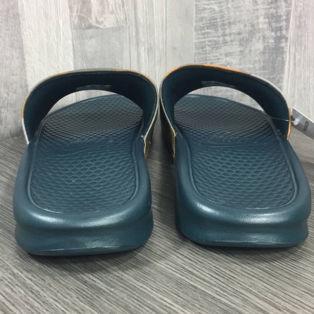 Nike Benassi JDI Print midnight spruce - Picture 4 of 8